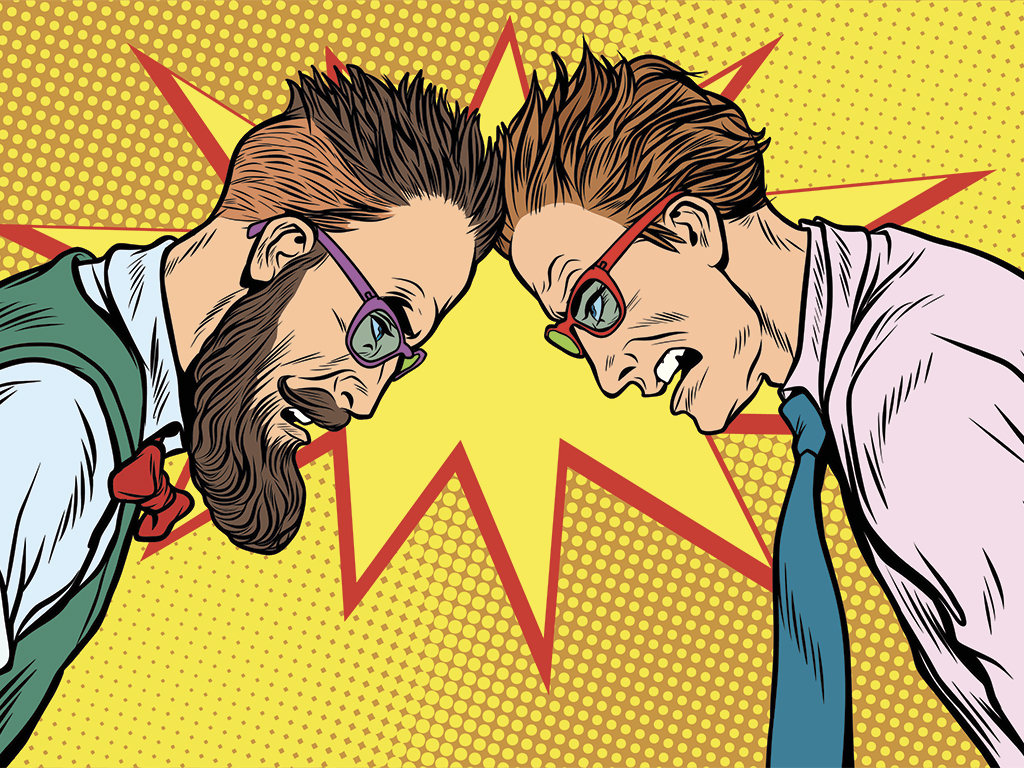 confronto competitor essere testardi